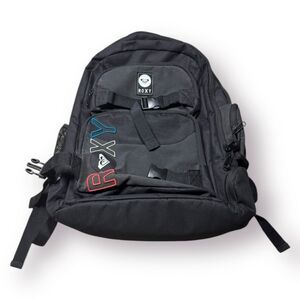Roxy | Bags | Roxy Geometric Backpack In Black Orange And  display picture 1